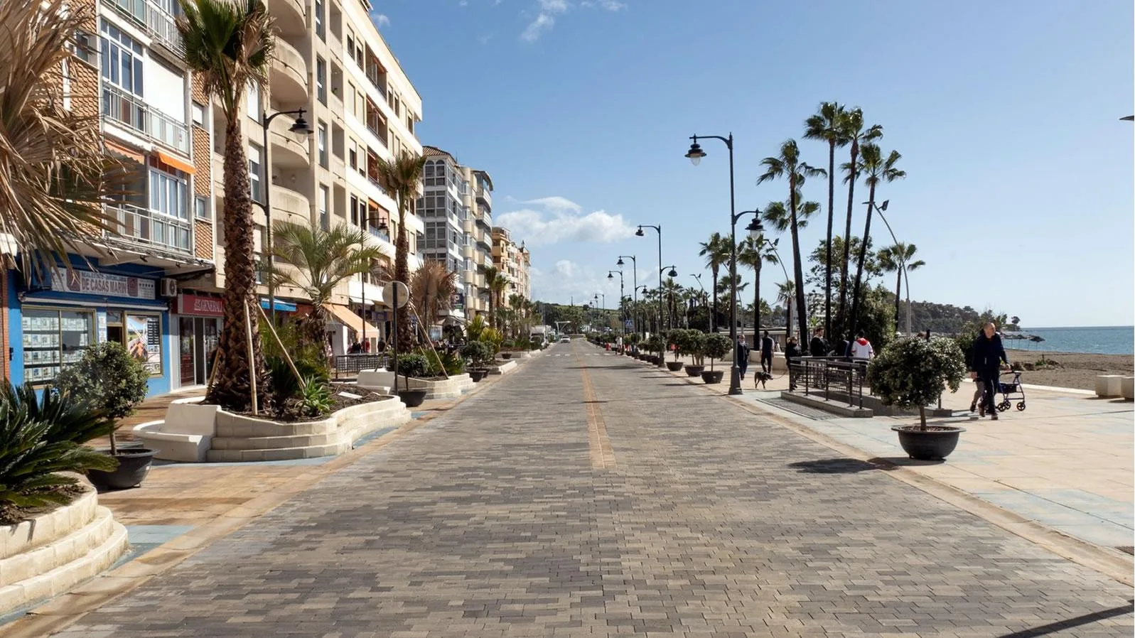 Promenade Avenida de España, Estepona strand