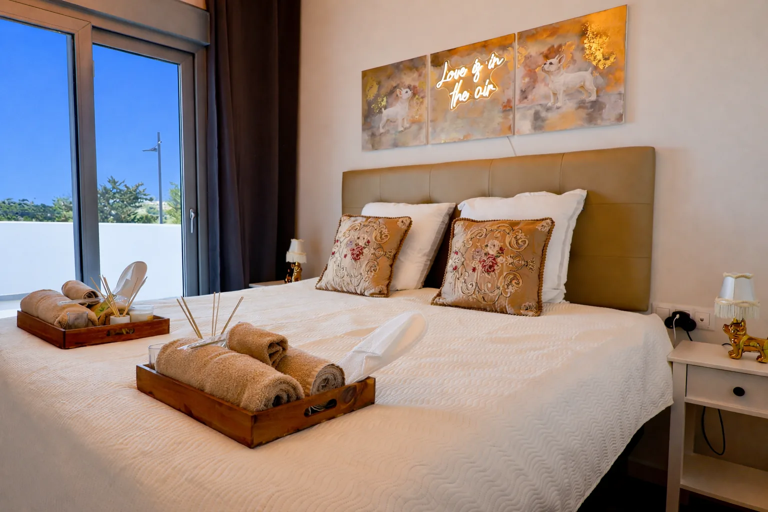 Master slaapkamer Casa Mel vakantieappartement Estepona